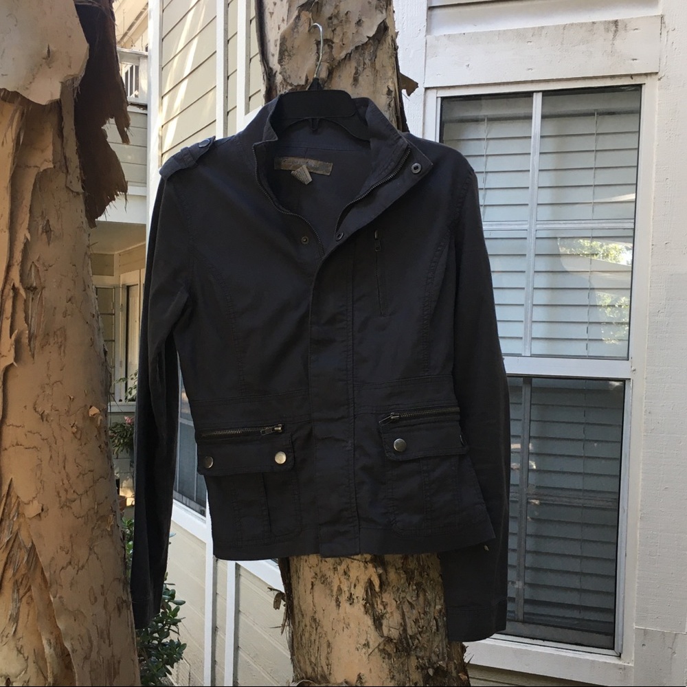 Gray Canvas Jacket